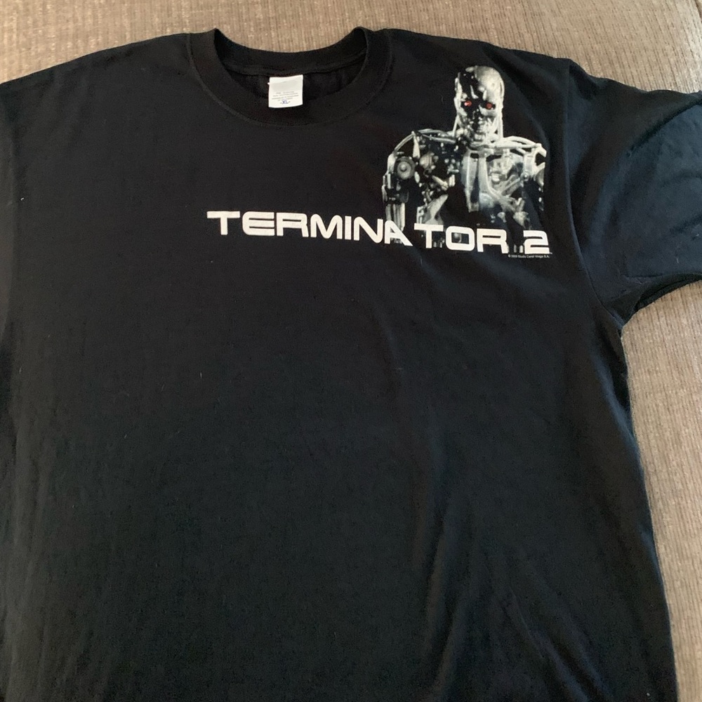 Terminator 2 movie promo shirt